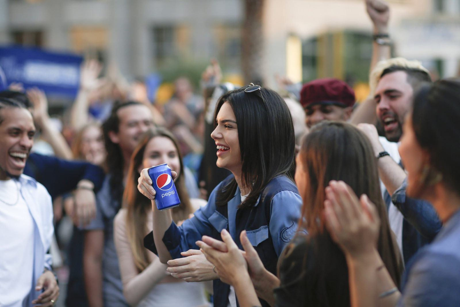 Pepsi Image in Crowd