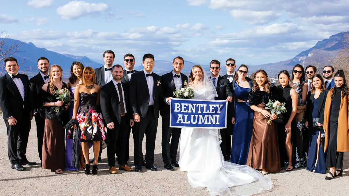 Nikolay Almazov and Victoria Michel ’18