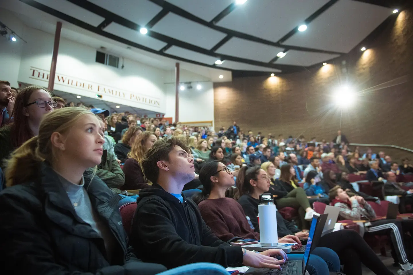 Students in Auditorium Hero Image