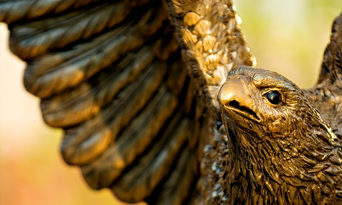 Falcon Statue