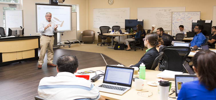 Professor Alan Hoffman Presenting 