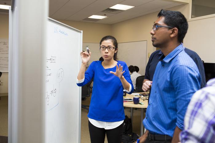 Bentley MBA students