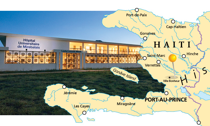 haiti map