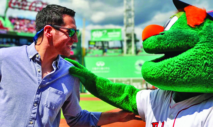 A day at the office with Wally the Green Monster 