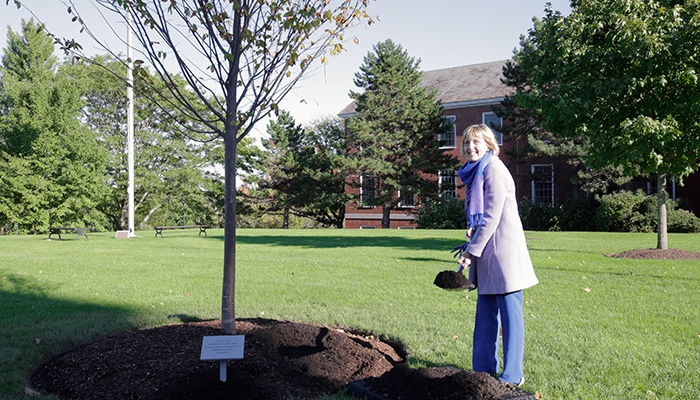 Alison Davis-Blake Planting a Tree
