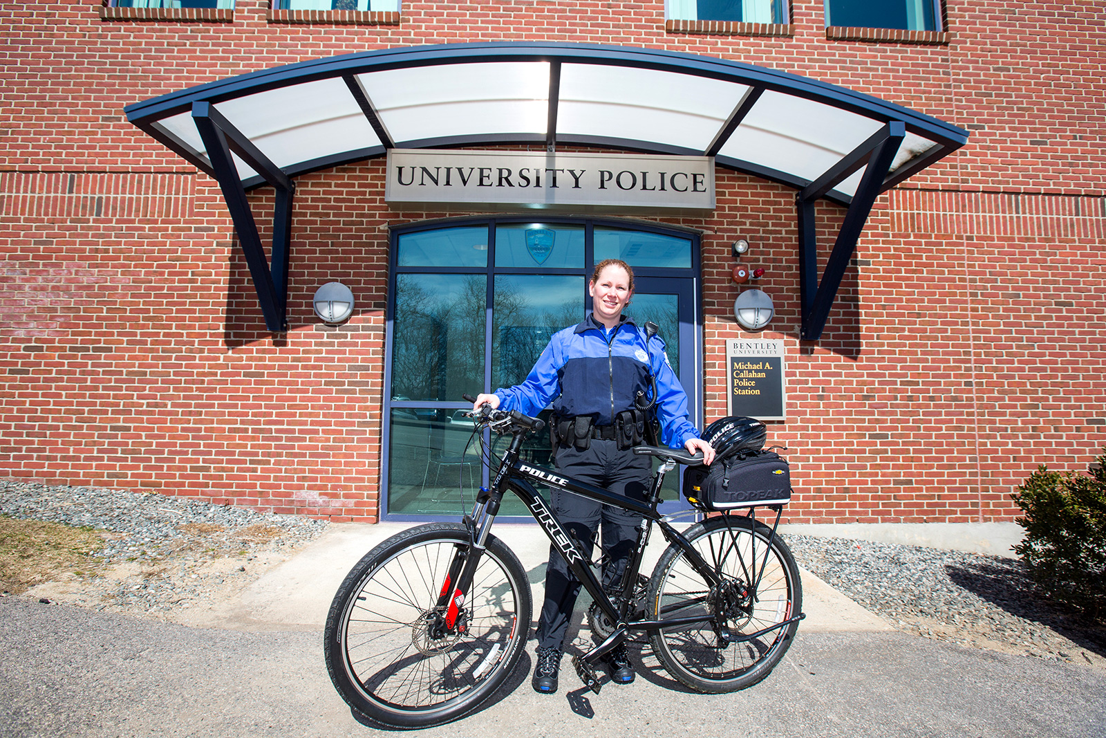 shuttle, parking, and safety bentley university