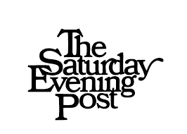 This is the logo for the Saturday Evening Post.
