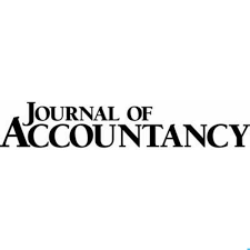 Image is of Journal of Accountancy logo