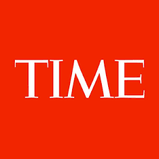 This is the logo for TIME Magazine.