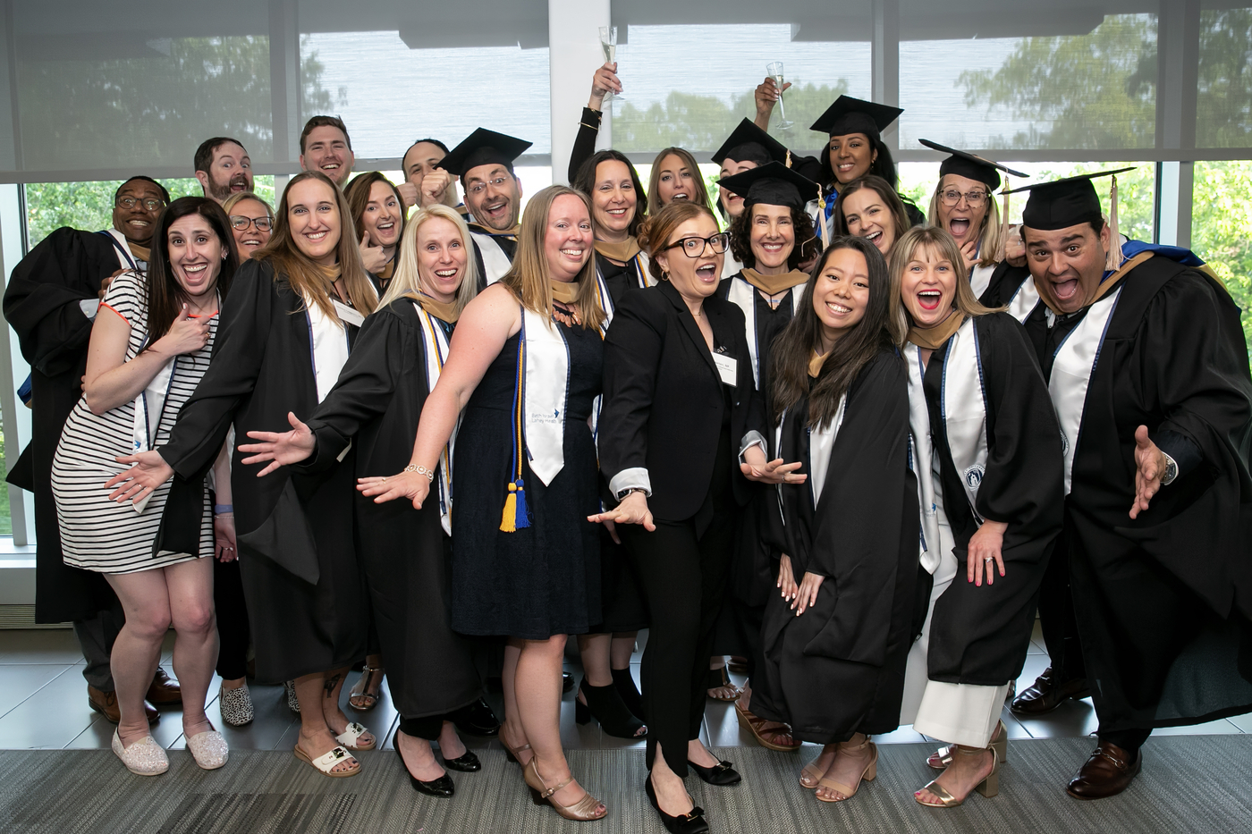 The MBA Class of 2023 includes Bentley’s first cohort of Beth Israel Lahey Health leaders