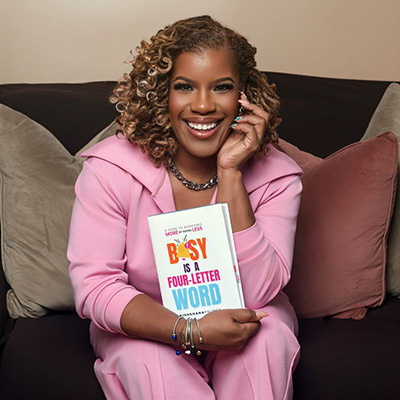 Kishshana with her book