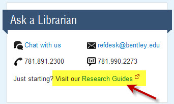 Library Research Guides