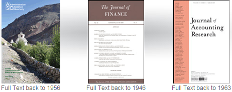 Business Source Complete journals