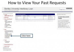 Login to your ILLiad account to view your past requests