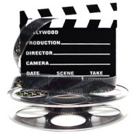 film reel and slate