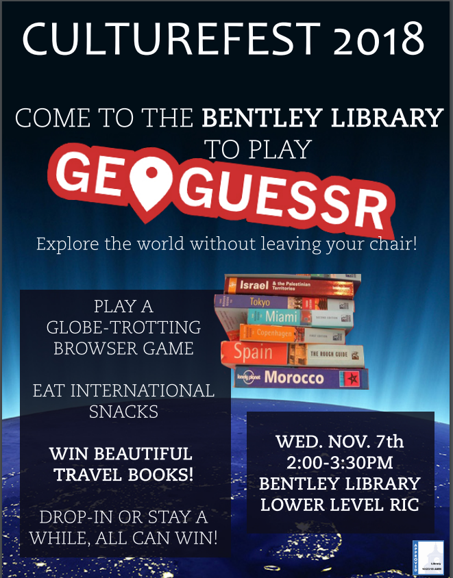 GeoGuessr event flyer