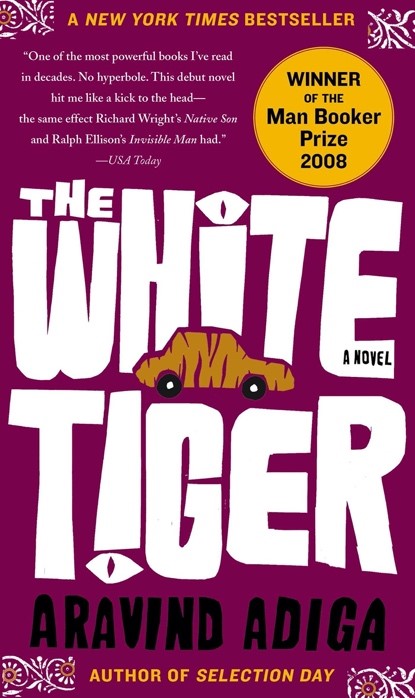 White Tiger Book Cover