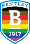 Bentley University LGBTQ Shield logo