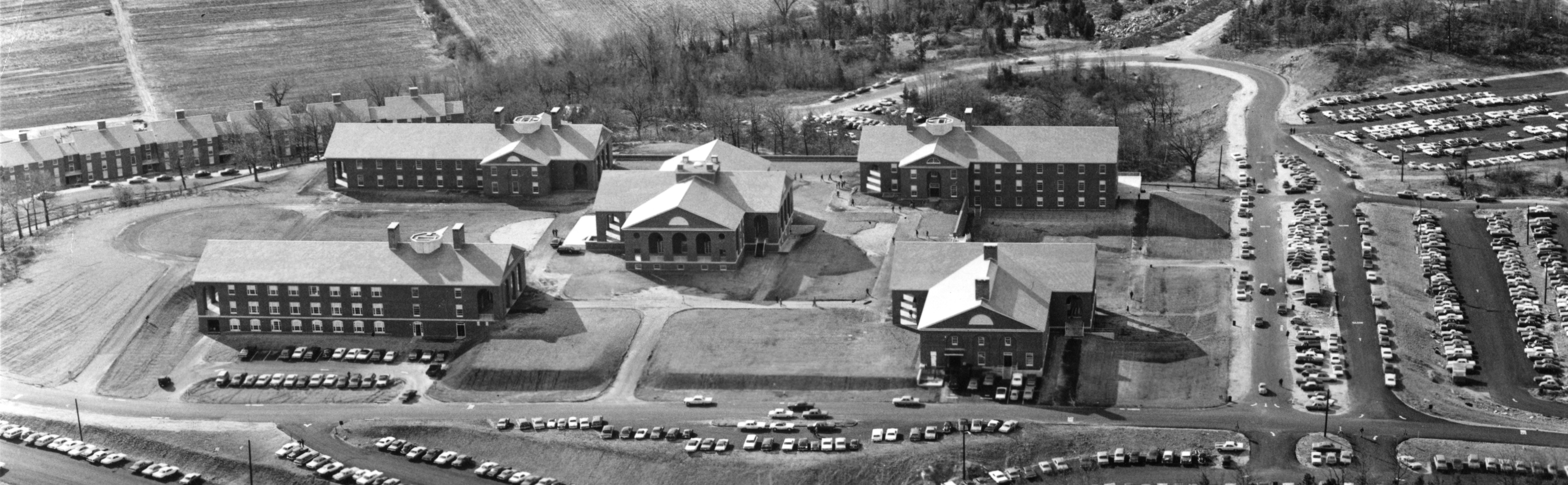 Bentley campus in 1968