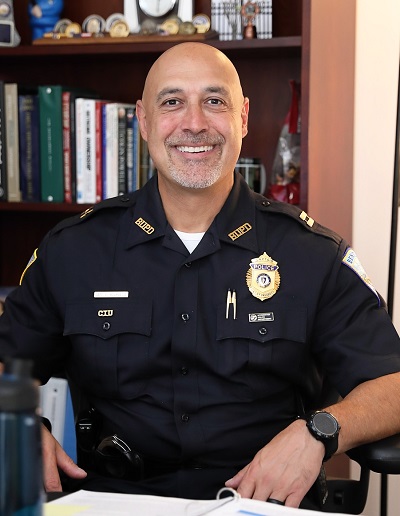 Bentley University Police Captain Frank Bourgeois