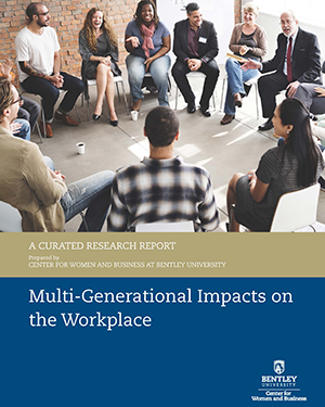 CWB Multigeneration Impacts Report Cover Group discussion sitting in chairs in a circle