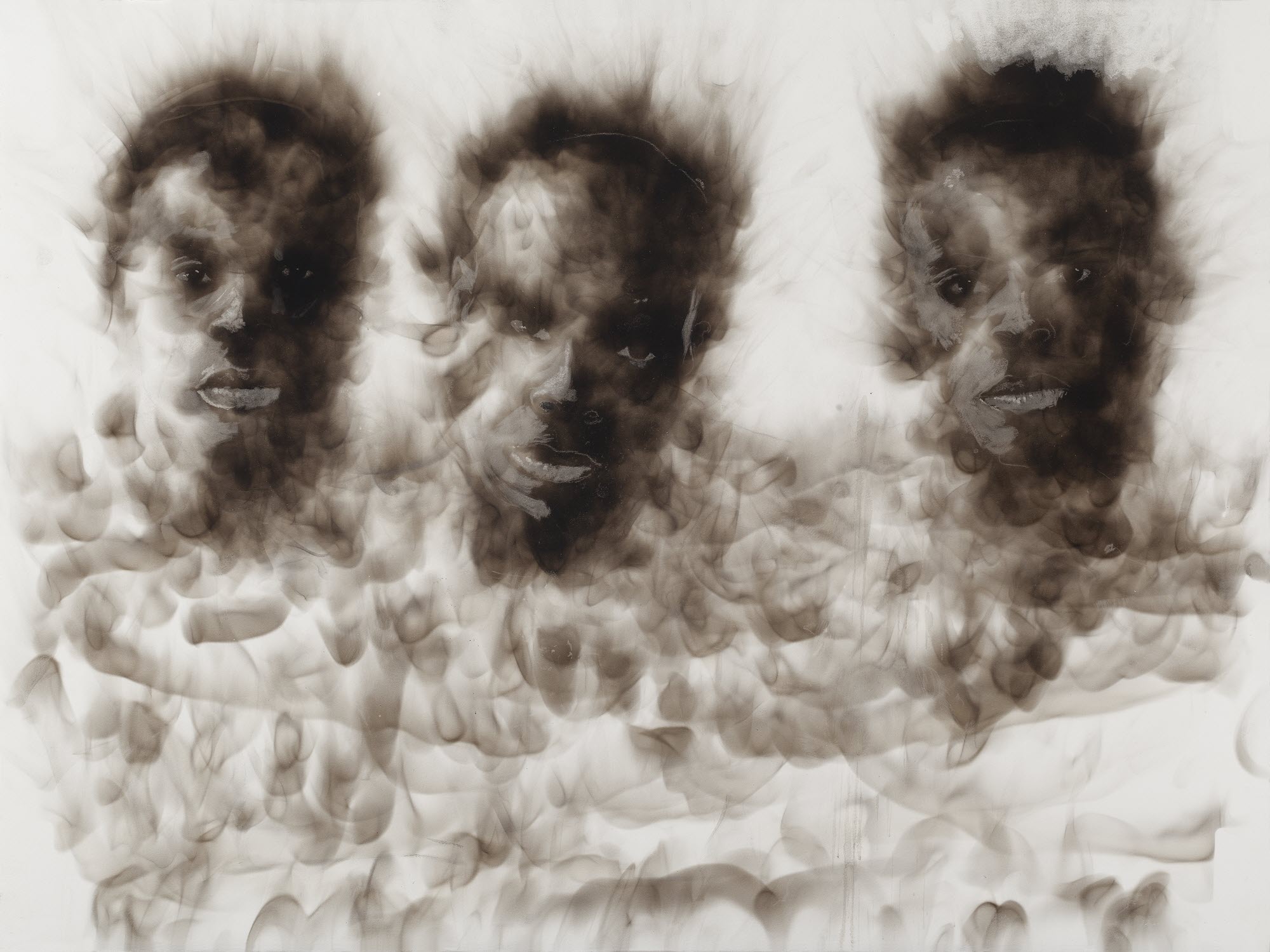 smoke painting by artist Charles Suggs