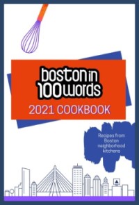 Cover of "Boston in 100 Words" cookbook