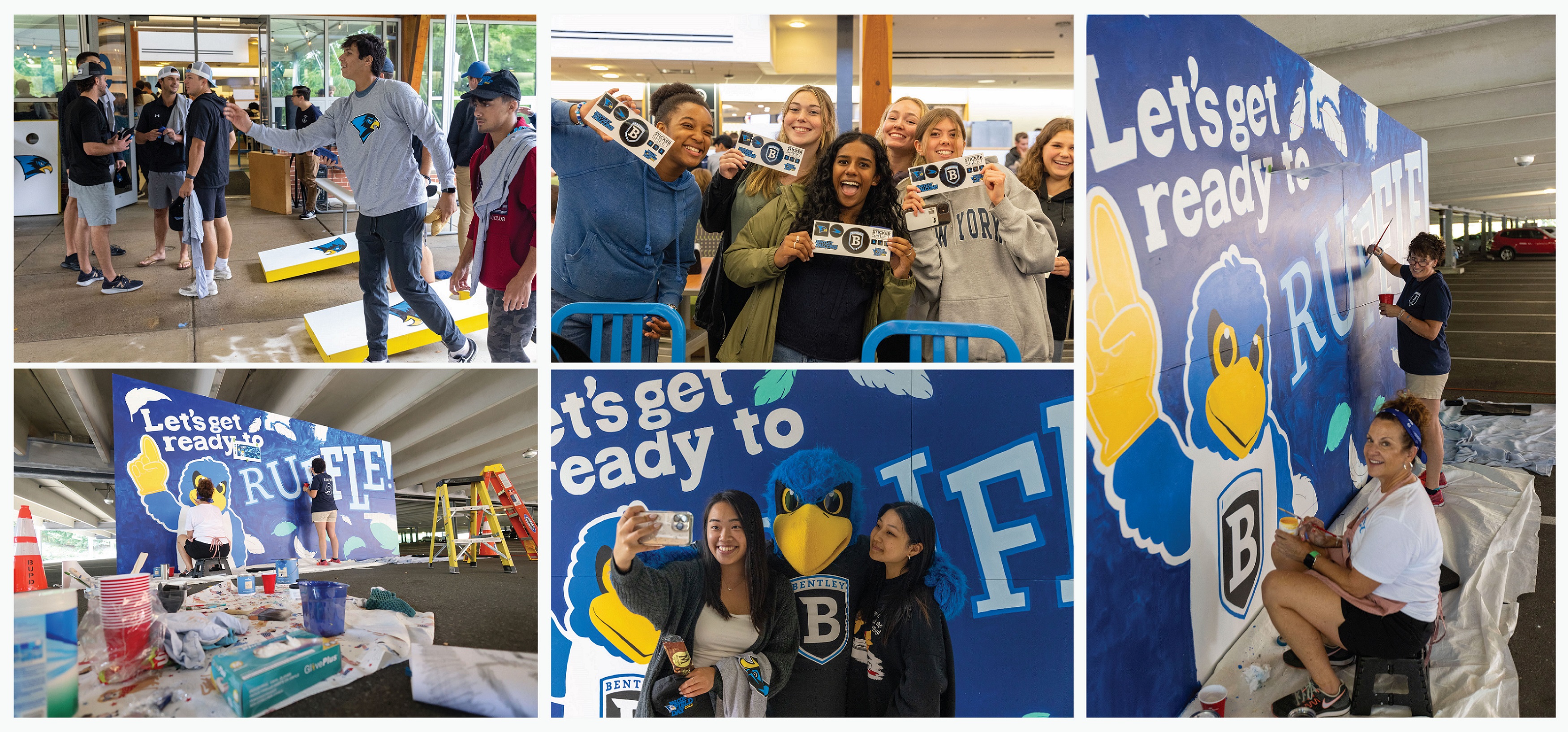 Falcon Field Day collage