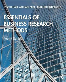 Essentials of Business Research Methods cover