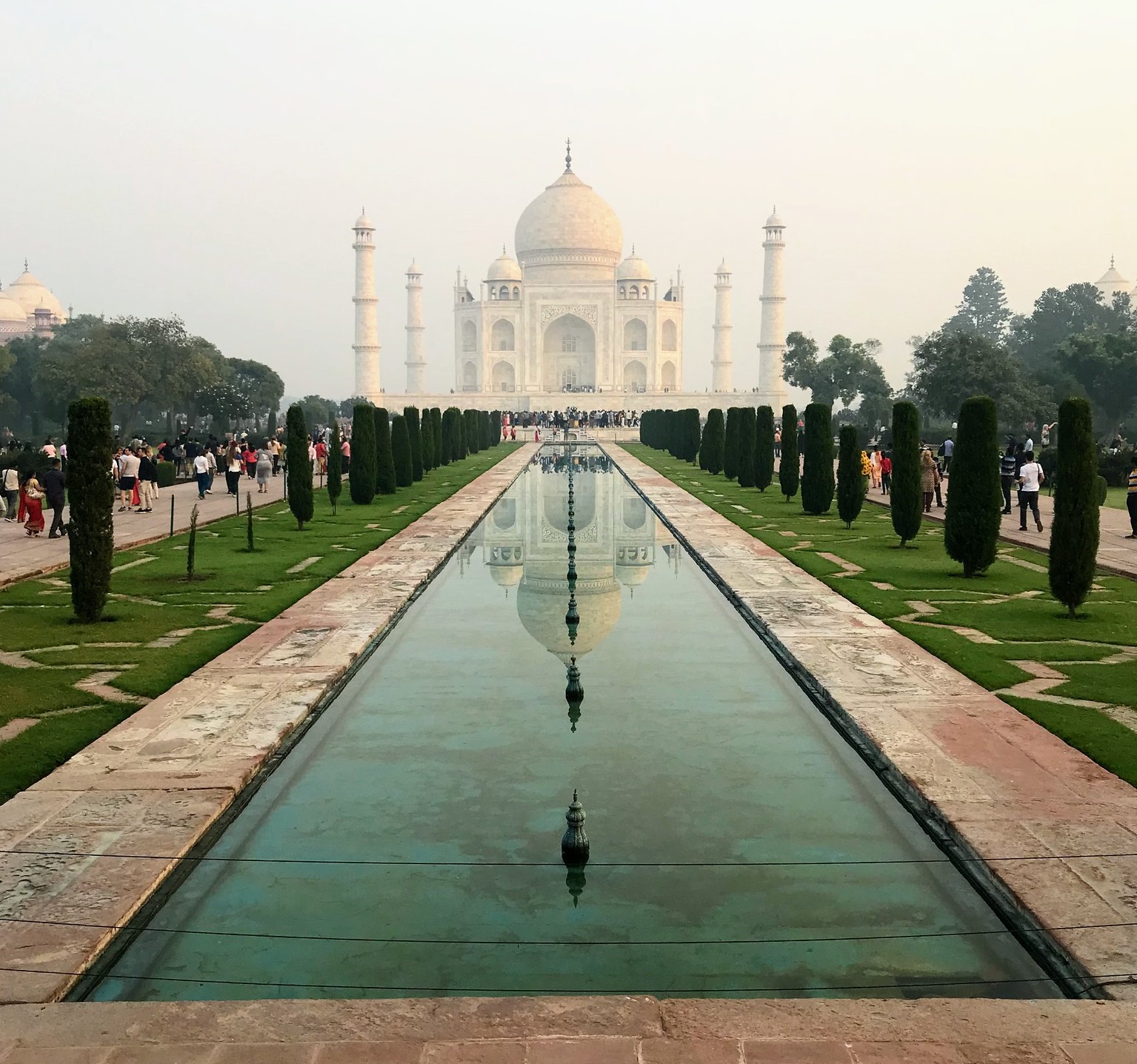 The Taj Mahal in Agra, India