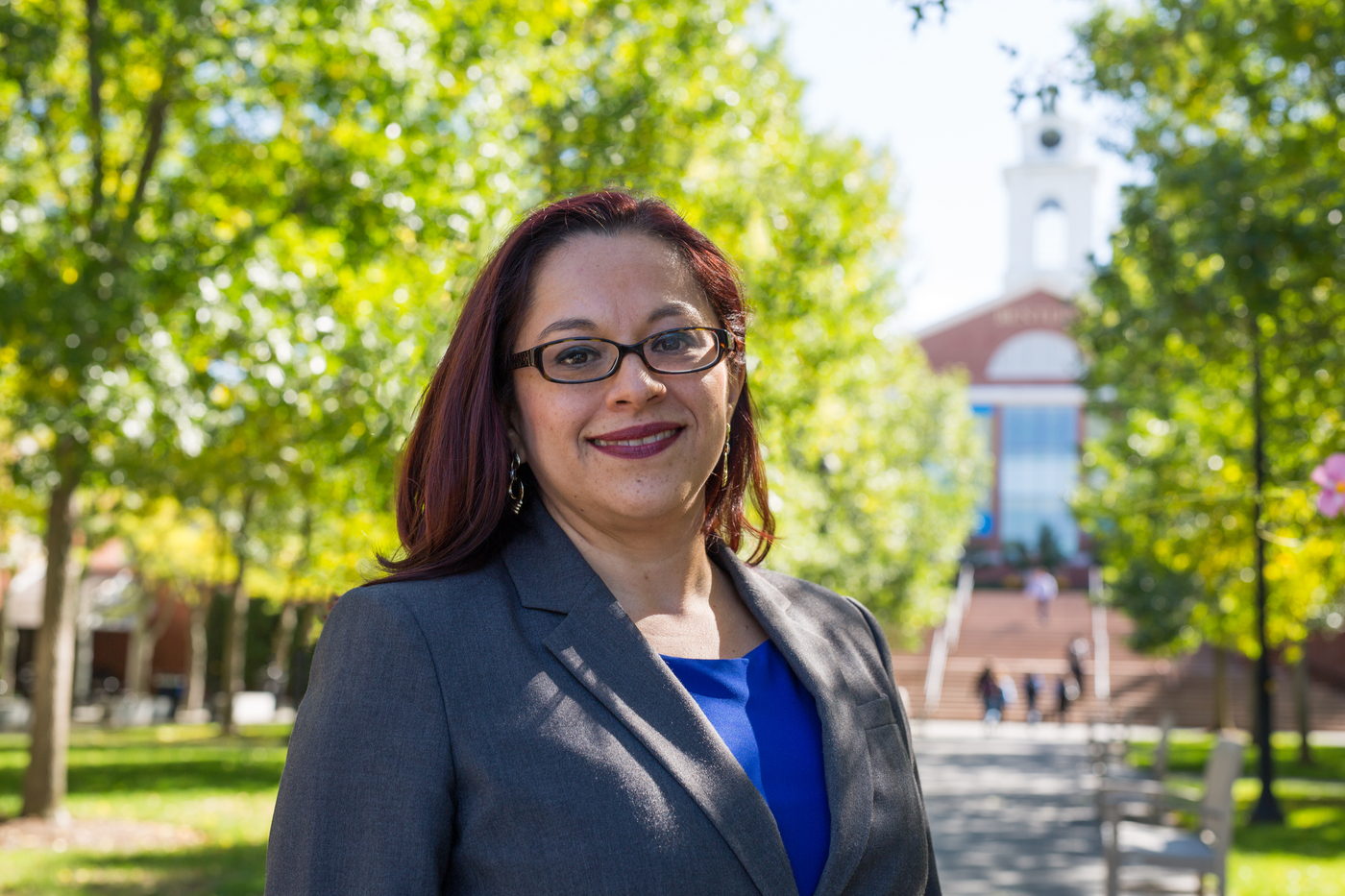Vice President for Enrollment Management Carolina Figueroa
