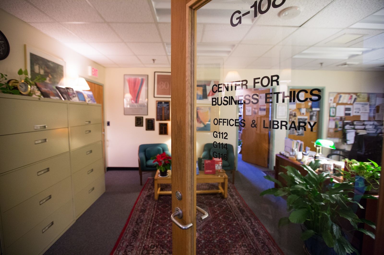 Hoffman Center Door