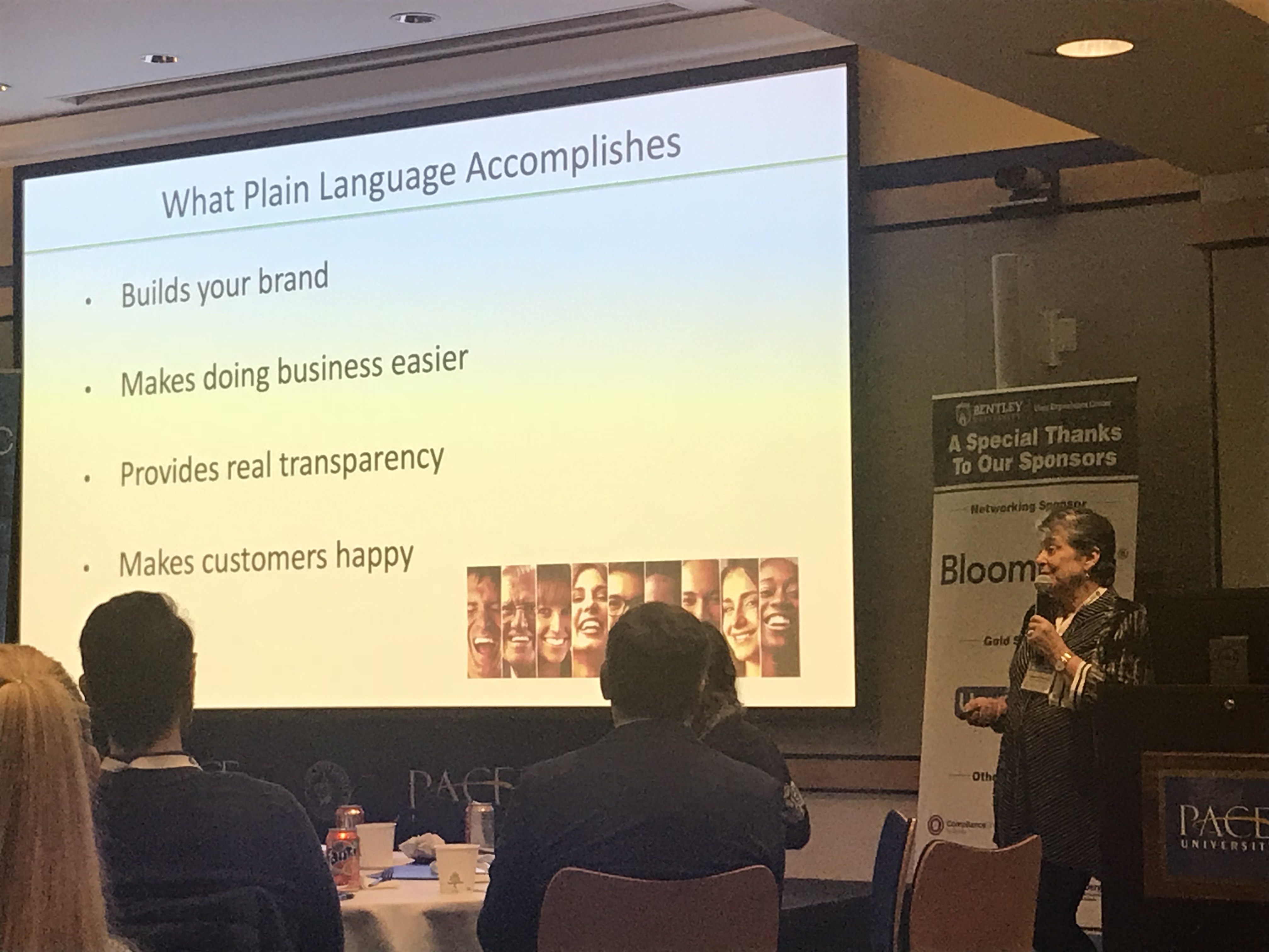 plain language presentation