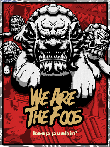 We Are The FOOS by Haiki exhibit image from poster