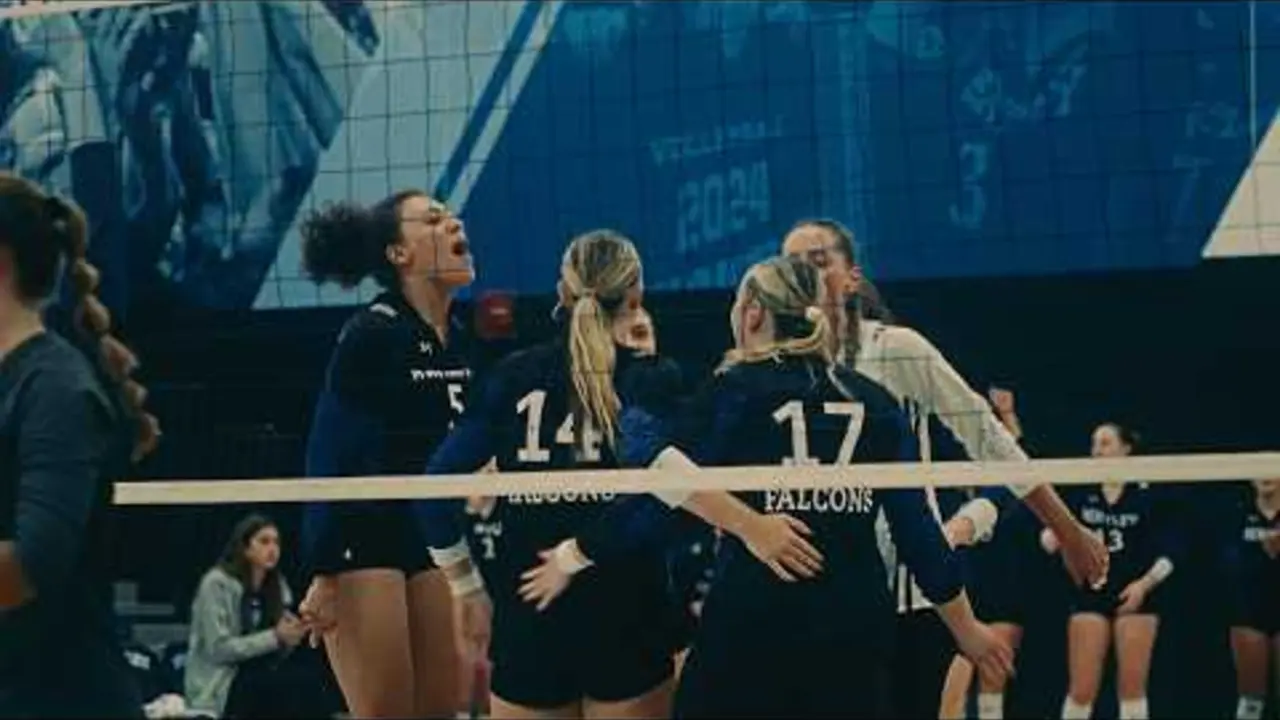 The Falcons Take Flight | 2025 Bentley Women’s Volleyball Intro