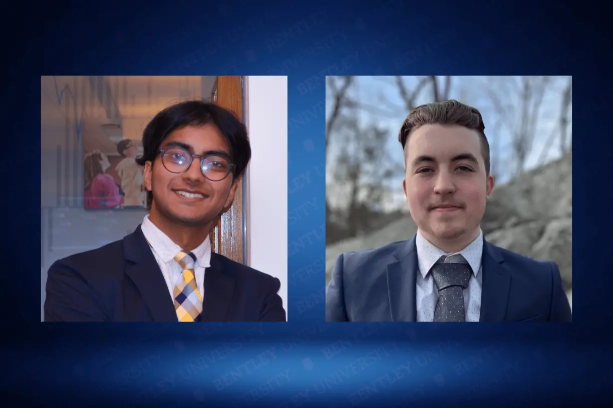 Composite photo featuring headshots of Rohan Rao, left, and Raine Spearman, right.