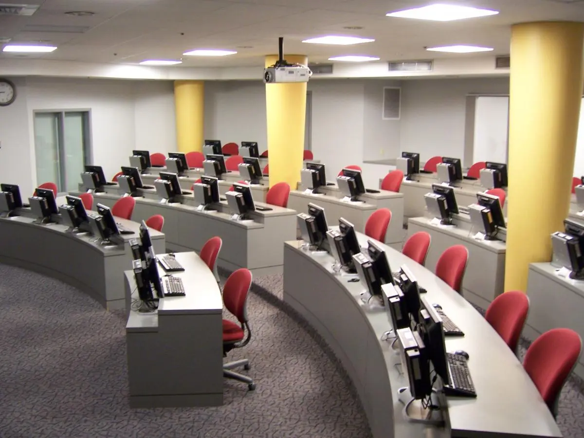 classroom in morison