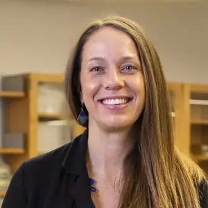 Headshot of assistant professor Betsy Stoner