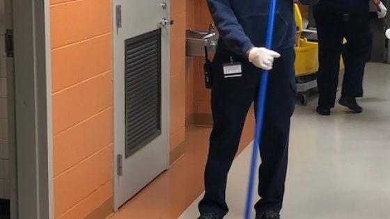 a facilities worker