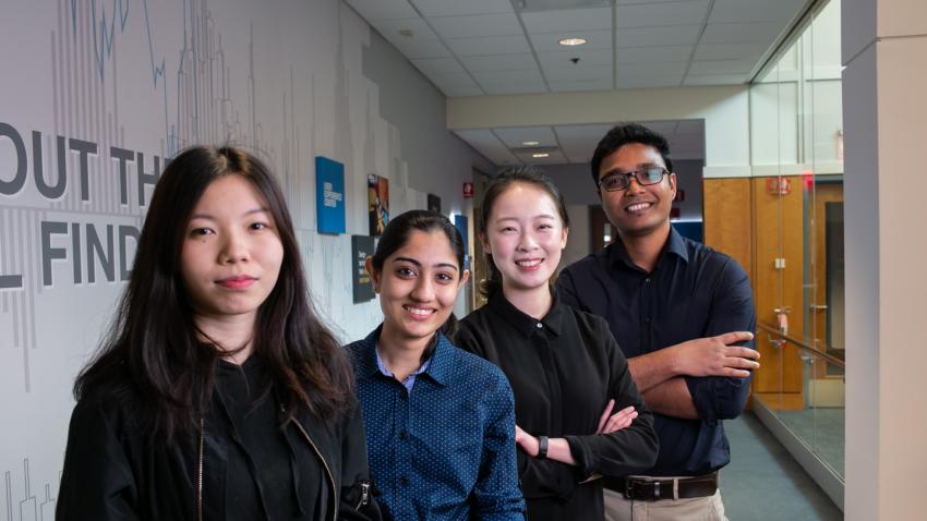 Bentley University graduate students win the 2019 Stat-a-thon competition 