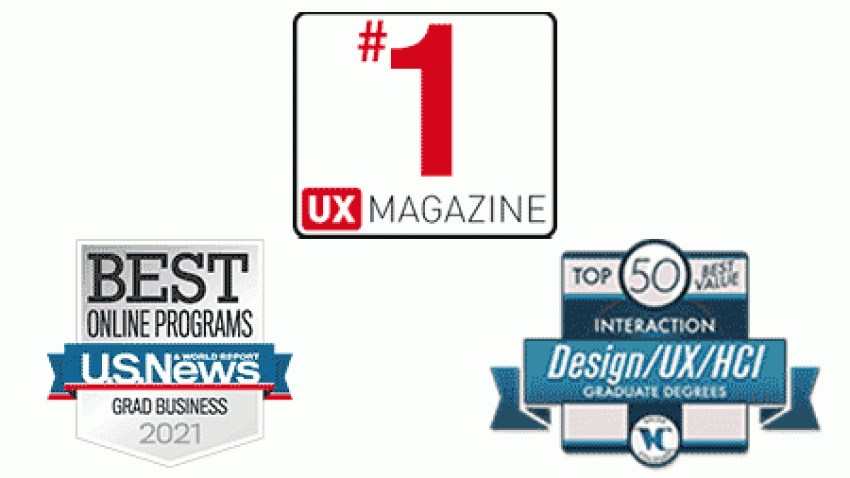#1 Ranking from UX Magazine