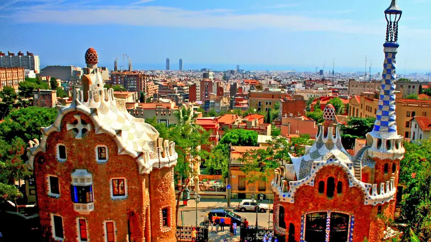 Two homes with Spanish architecture