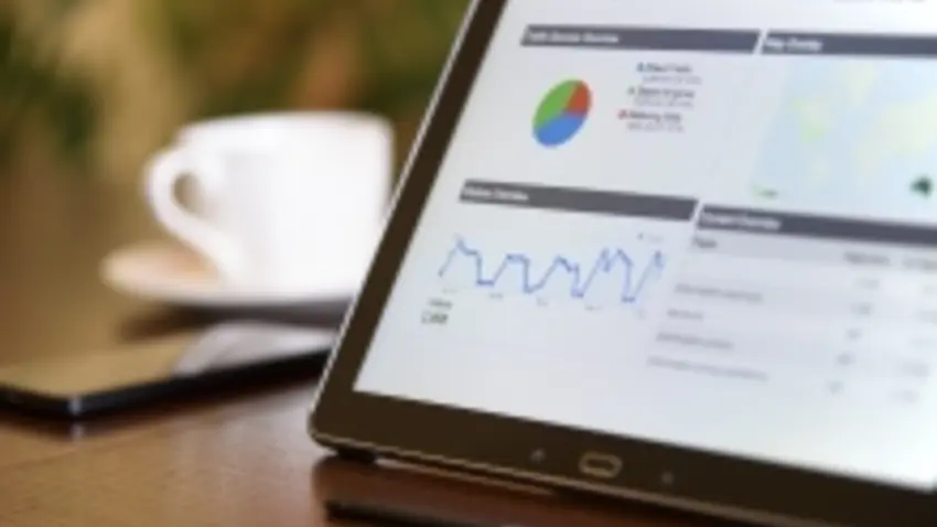 iPad on banking website