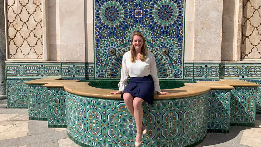 Bentley University Honors student Hannah Rauch