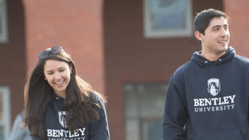 students at bentley