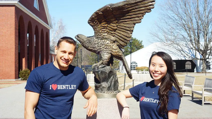 GSA members with Falcon