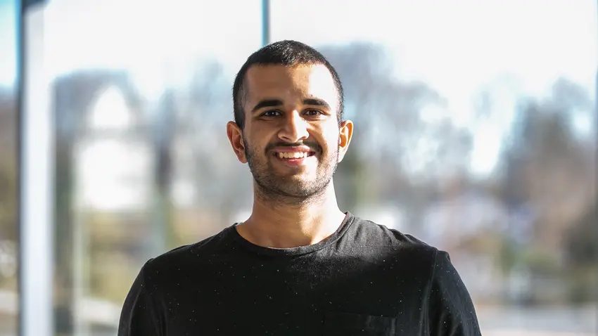 Bentley University graduate Aman Ailani