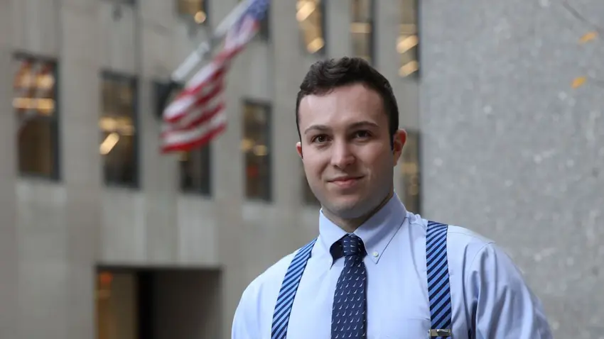 Bentley University alumnus Nick Plate