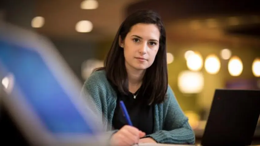 Student Studying