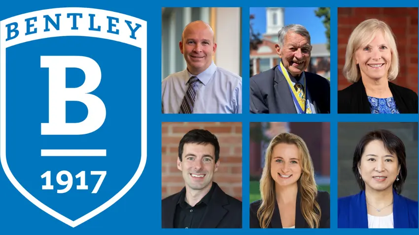 Bentley Shield and head shots of award winners